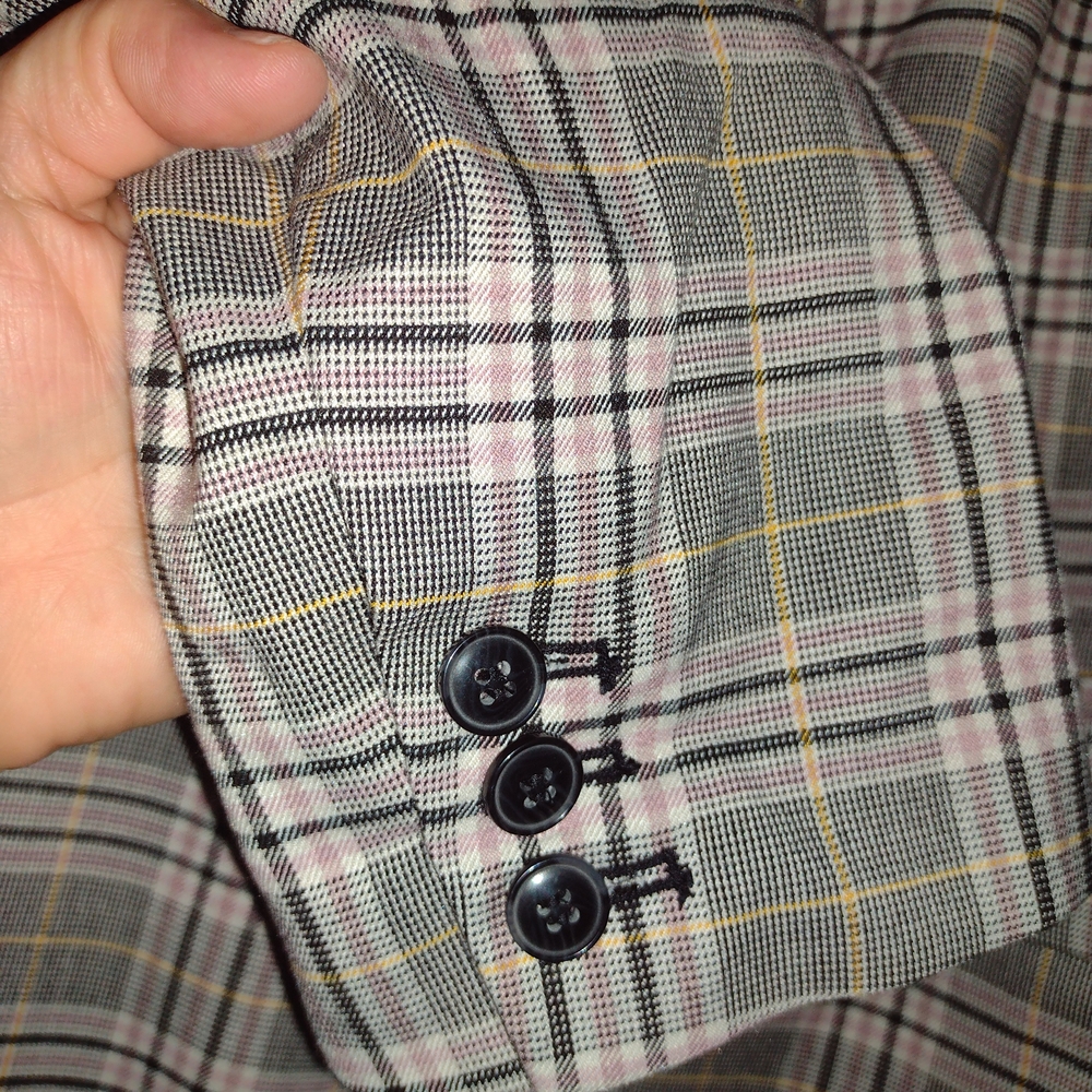 Lane Bryant Women's Classic Plaid Blazer - Picture 11 of 16